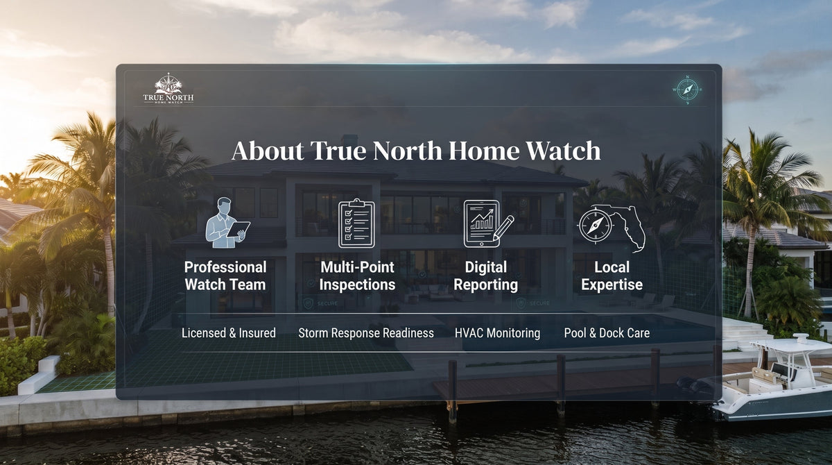 True North Home Watch services overview for Naples, Marco Island and Bonita Springs homes